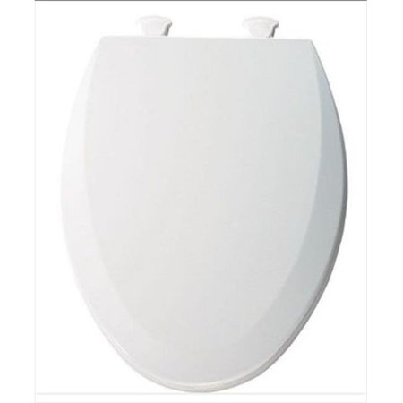 CHURCH SEAT Church Seat 1500EC 000 Lift-Off Elongated Closed Front Toilet Seat in White 1500EC 000